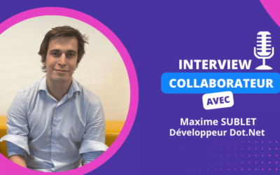 Interview collaborateur – Maxime Sublet, Développeur Dot.Net chez Sharvy !