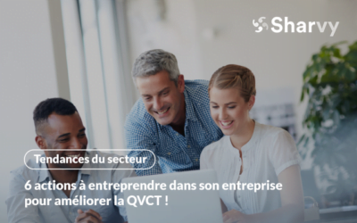6 actions à entreprendre dans son entreprise pour améliorer la QVCT !