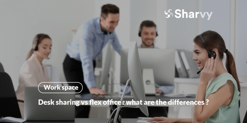 Desk sharing vs flex-office : what are the differences?