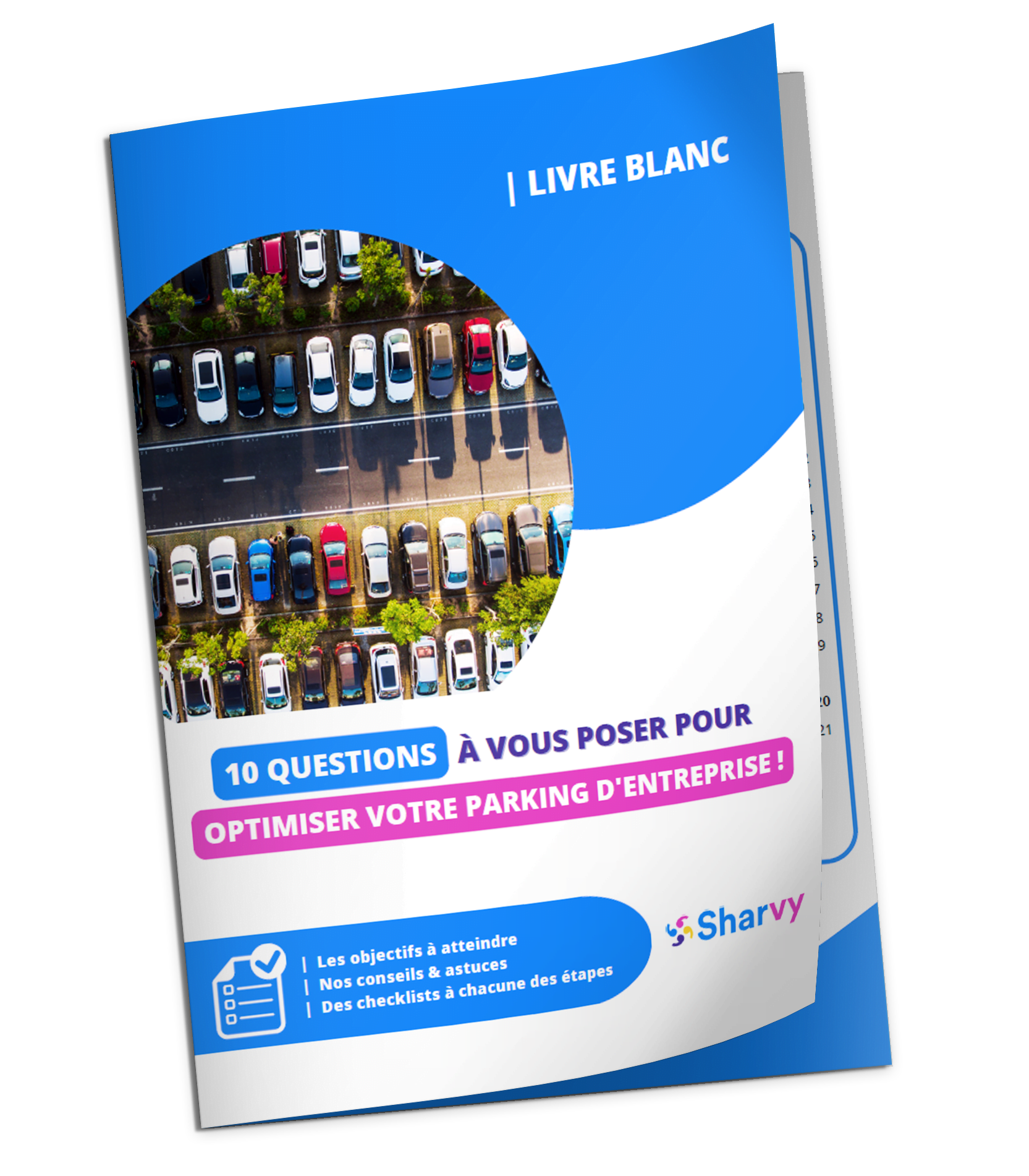 Livre Blanc Sharvy - Optimisation du parking d’entreprise : 10 questions à vous poser