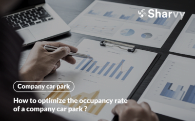How to optimize the occupancy rate of a company car park?