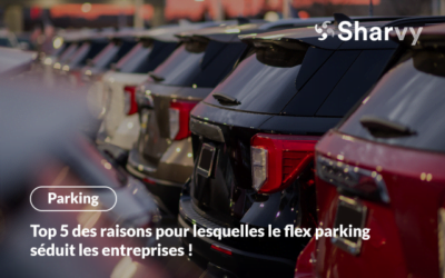 Top 5 des raisons pour lesquelles le flex parking séduit les entreprises !