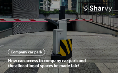 How can access to company car park and the allocation of spaces be made fair?