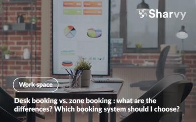 Desk booking vs. zone booking : what are the differences?