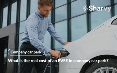 What is the real cost of an EVSE in a company car park?