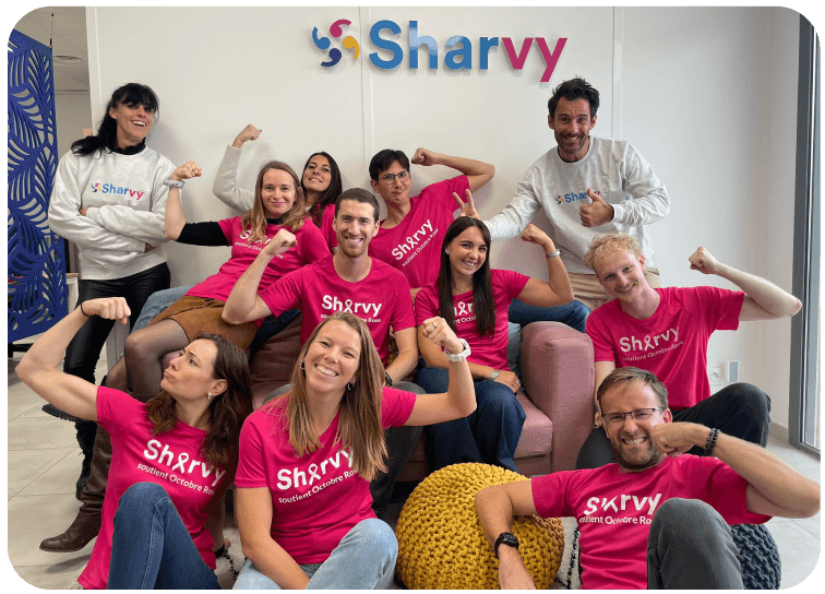 Equipe Sharvy - Octobre rose