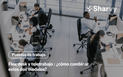 Flex desk y teletrabajo : ¿cómo combinar estos dos modelos?