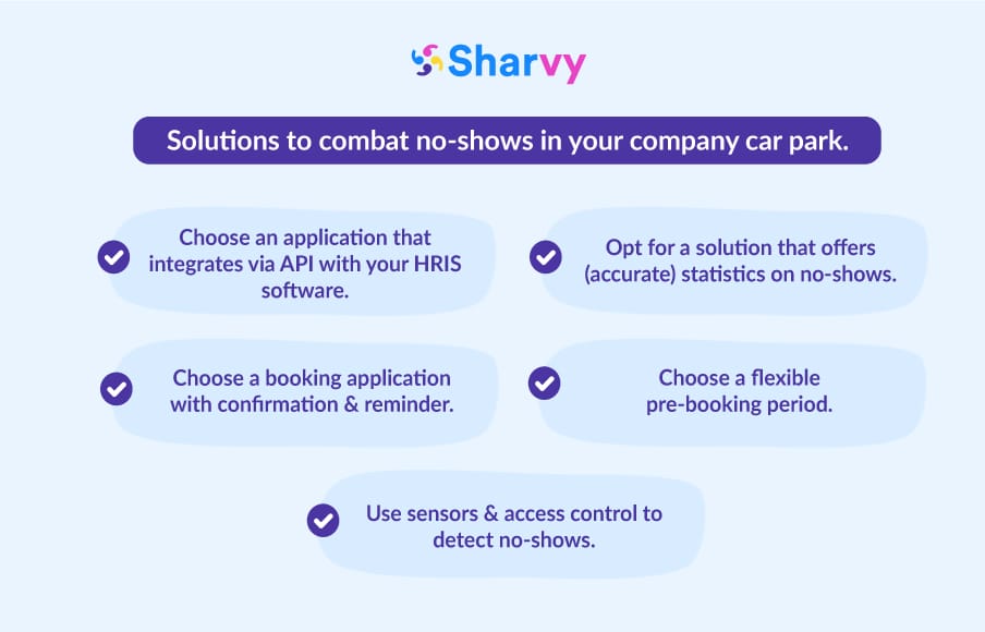 solutions-reduce-no-shows-company-car-park